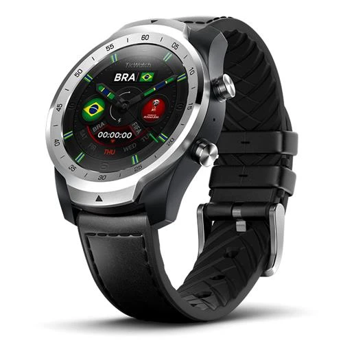 Ticwatch Pro Smartwatch Wear OS by Google Silver