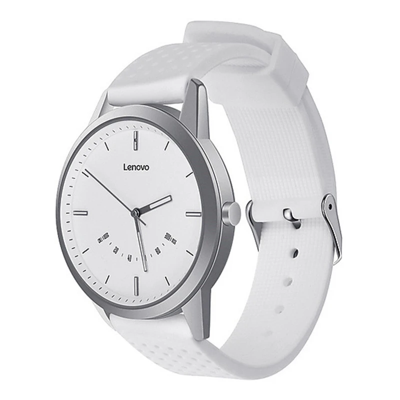 Lenovo Watch 9 Quartz Smartwatch 5ATM Heart Rate Monitor White