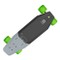 Xiaomi ACTON Smart Electric Skateboard Wireless Remote Control Omnidirectional LED Light Group 12KM Endurance - Grey + Green