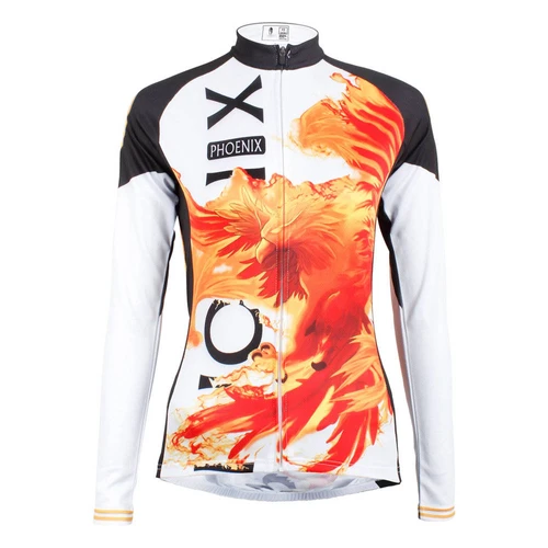 Long Sleeves Cycling Jersey Women (Size: M)