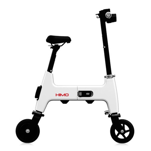 Xiaomi HIMO H1 Portable Folding Two-Wheel Electric Bicycle 20KM Endurance A3 Paper Size Safe And Comfort - White