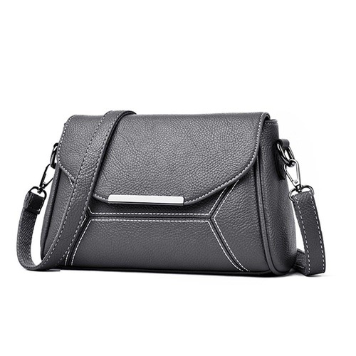 Fashion Satchel Bag Women's Crossbody Bag Messenger Bag- Gray