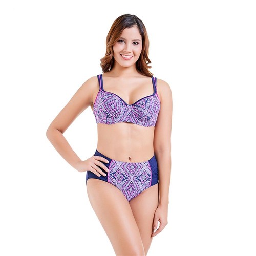 Women's Big Size Swimsuit Pink