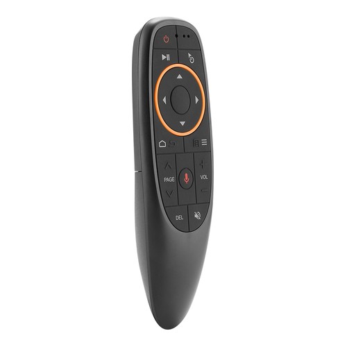 2.4G Wireless Air Mouse Fidelity Spracheingabe 6-Achsen-Gyroskop für Android - Schwarz