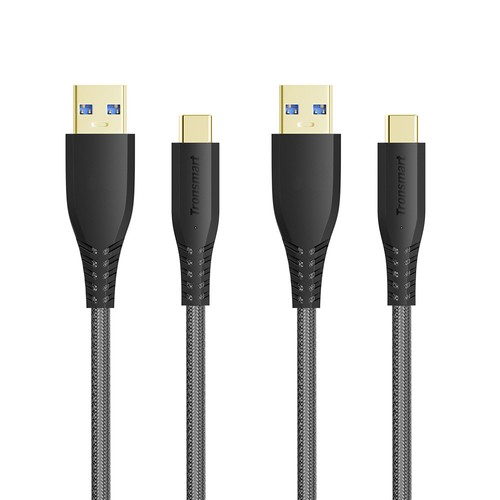 Tronsmart [2 Pack] TAC03 3ft + 6ft USB Type C Cable USB C to USB 3.0 Cable for MacBook/Samsung Galaxy Note 8/S9/Pixel