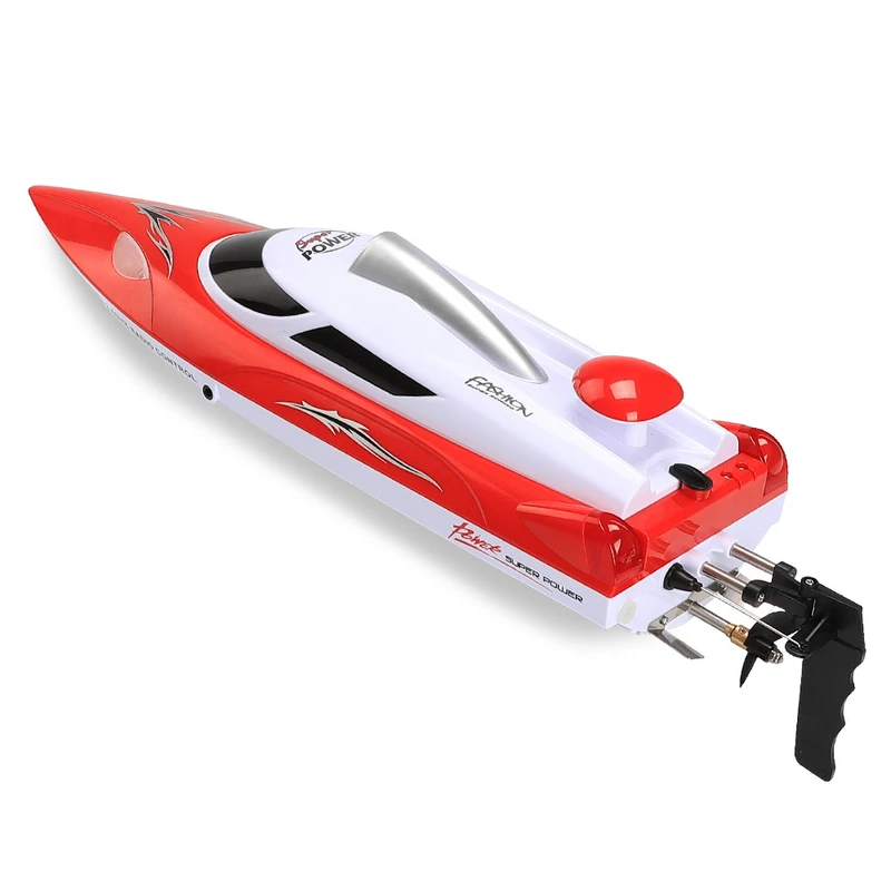 HJ806 2.4G High Speed RC Boat Water Cooling System Red