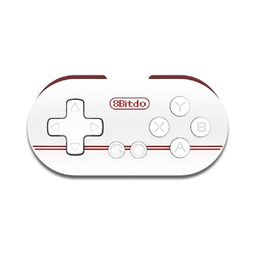 8bitdo Zero Mini Wireless Gamepad White Red