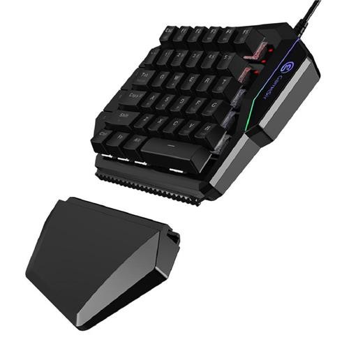 GameSir GK100 One Hand Mechanical Keyboard Black