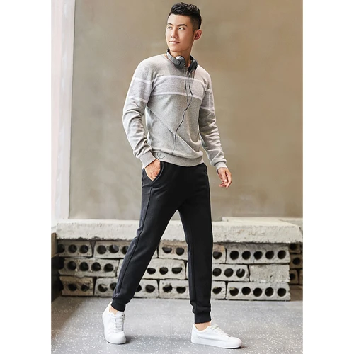 Xiaomi ULEEMARK Men Cotton Sport Pants Black