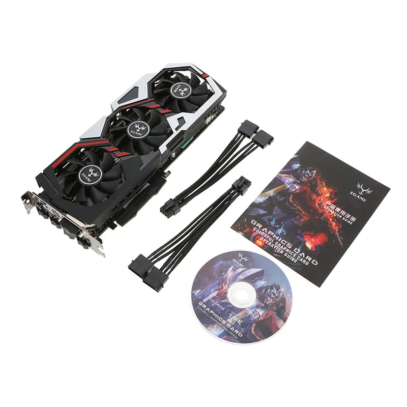 Colorful iGame GeForce GTX1070Ti Vulcan U Top Video Graphics