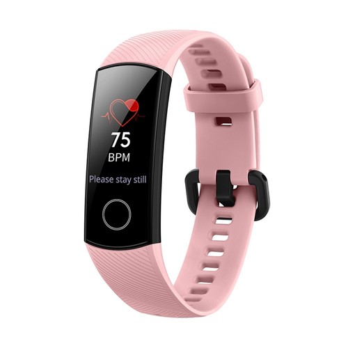 HUAWEI Honor Band 4 Smart Bracelet 0.95 Inch AMOLED Touch Large Color Screen 5ATM Heart Rate Monitor Swimming Posture Recognition - Pink
