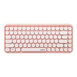 Ajazz 380i Bluetooth Wireless Keyboard Pink