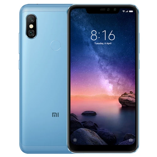 グローバルバージョンXiaomi Redmi Note 6 Pro 4GB 64GB Smartphone Blue