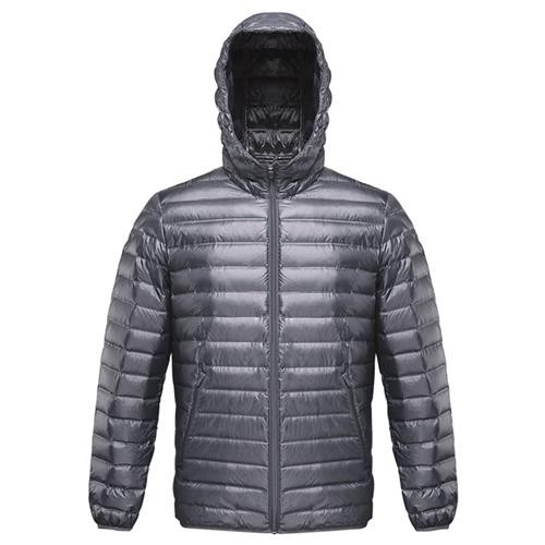 mens hooded down jacket sale