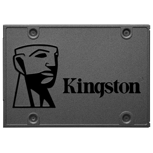 Kingston A400 SSD 120 GB SATA 3 2,5 Zoll Solid State Drive SA400S37 / 120G für Desktops und Notebooks - Dunkelgrau