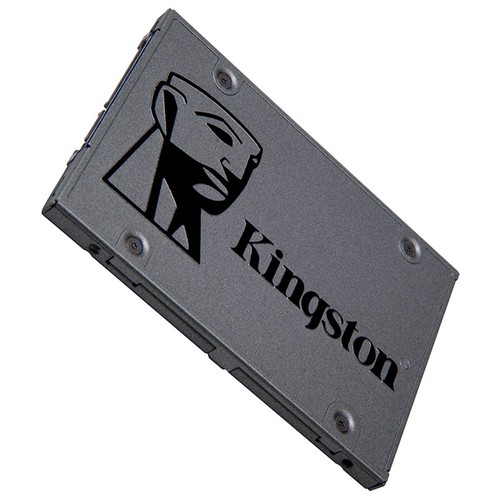 Kingston A400 SSD 480GB SATA 3 2,5 tums Solid State Drive SA400S37 / 120G för stationära och bärbara datorer - Mörkgrå