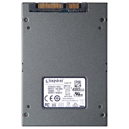Kingston A400 SSD 480GB SATA 3 2.5 Inch Solid State Drive