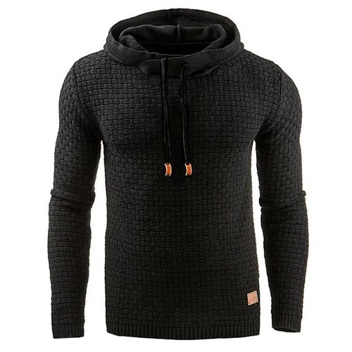 warm black hoodie