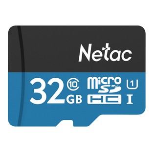 Netac P500 32GB Micro SD Memory Card Data Storage TF Cards - Blue