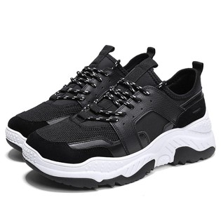 S333 Men Fashion Comfortable Sports Shoes EU43 Black