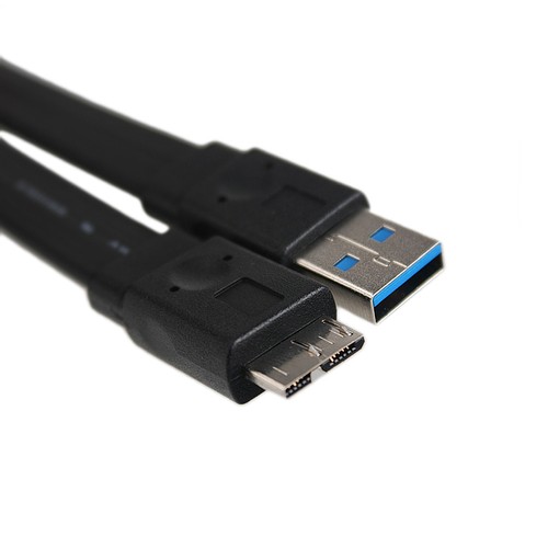 1.6FT/0.6M USB 3.0 A Male Type B Micro Adapter Cable