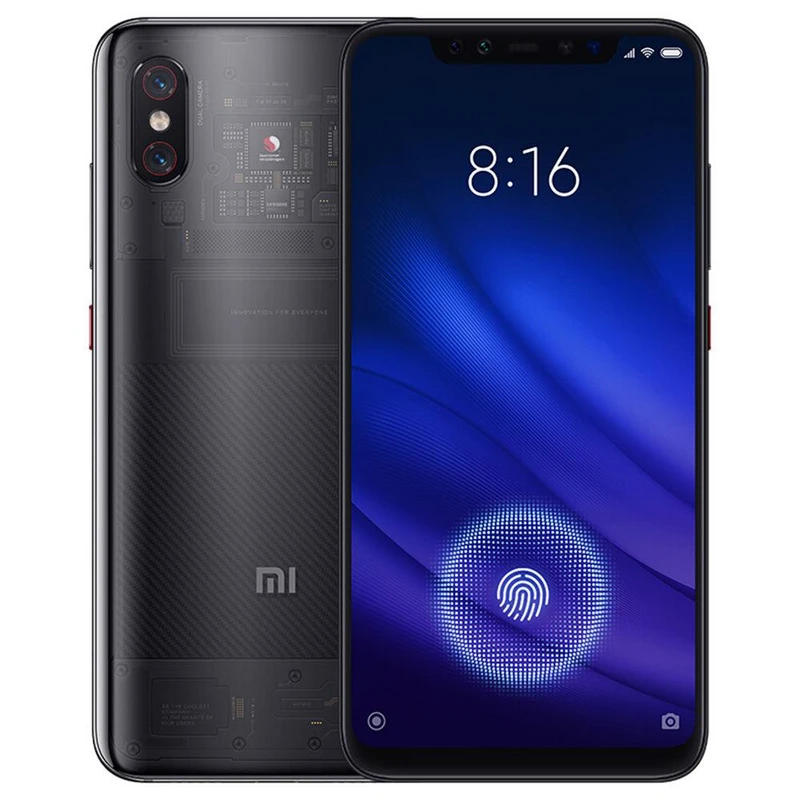 Global Version Xiaomi Mi 8 Pro 8GB 128GB Smartphone Transparent