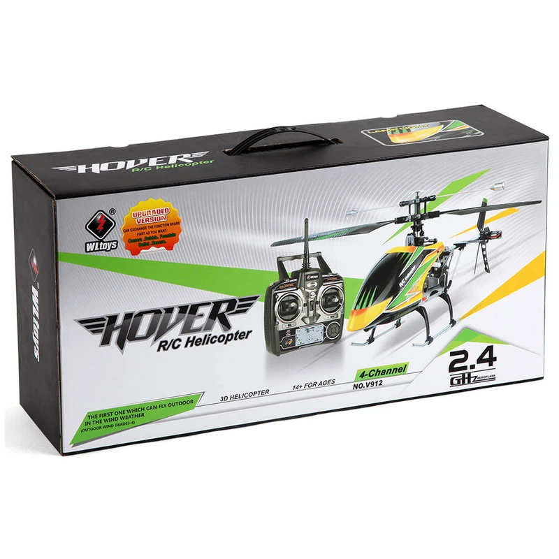 Wltoys V912 2.4G 4CH Brushless RC Helicopter RTF