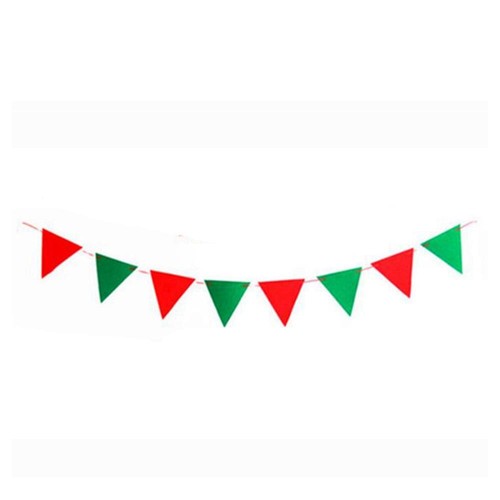 String Flags For Christmas Decorations Triangle