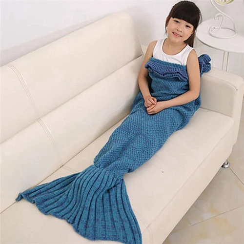 Soft mermaid tail discount blanket