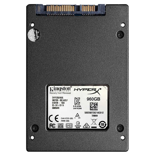 Kingston HyperX Fury RGB SHFR200 960GB SSD Black