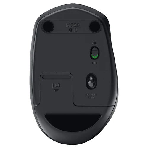 forskel Optage Motley Logitech M590 Wireless Bluetooth 2.4G Dual Mode Mouse Black