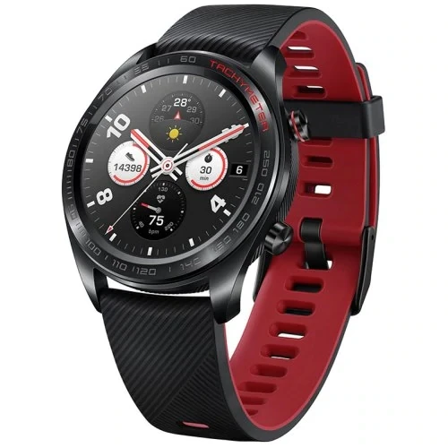 bijvoeglijk naamwoord In hoeveelheid Mainstream Huawei Honor Magic Smart Watch Built-in GPS NFC Payment Black