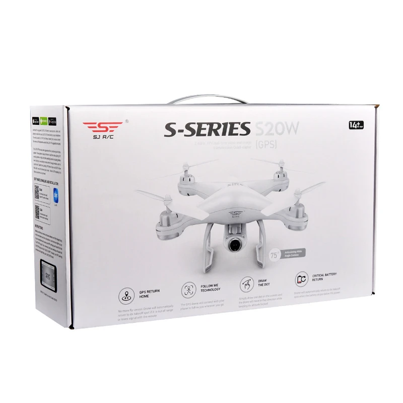 SJRC S20W S SERIES RC Quadcopter RTF White