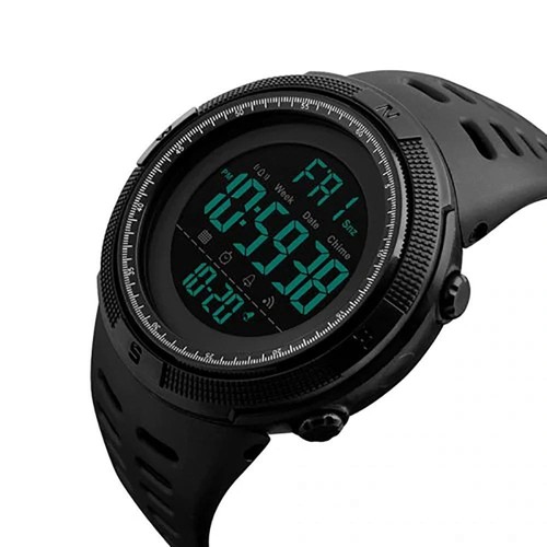 SKMEI 1251 Men Sports Wristwatch Black