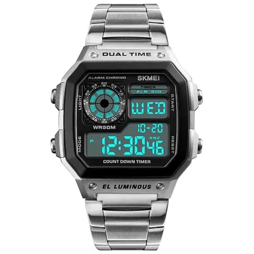 square dial digital watches
