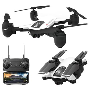 SHRC H1G 1080P 2.4G WiFi GPS FPV RC Drone RTF Bia y dwie baterie