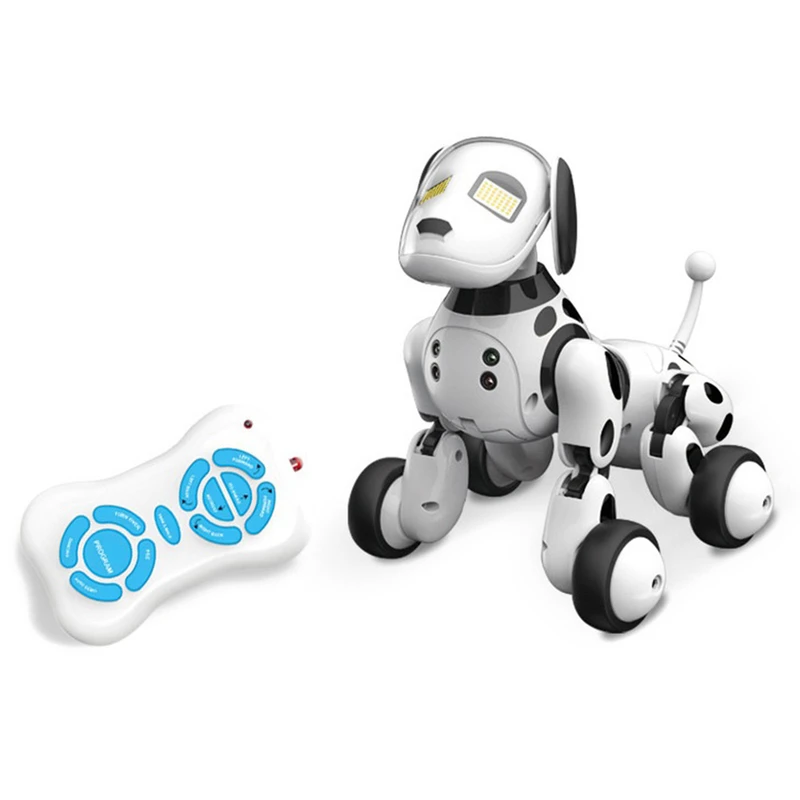 DIMEI 9007A RC Robot Dog Black White