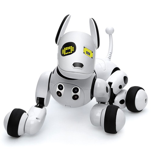 DIMEI 9007A RC Robot Dog Black White
