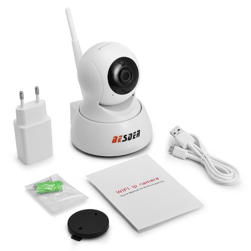 BESDER BES-N703F HD 720P Wifi IP Camera White EU Plug