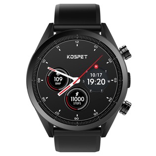 Kospet Hope 4G Smartwatch Phone Silicone Strap Black