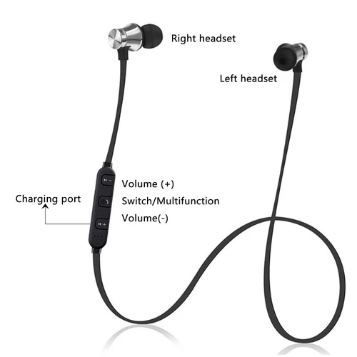 Xt11 magnetic bluetooth earphone hot sale