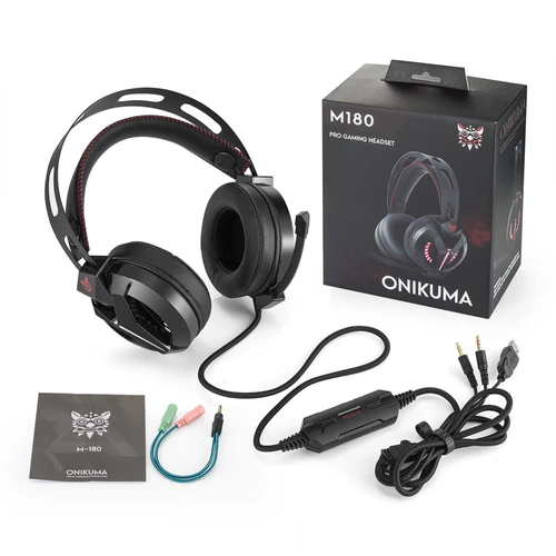 ONIKUMA M180 Gaming Headset Black