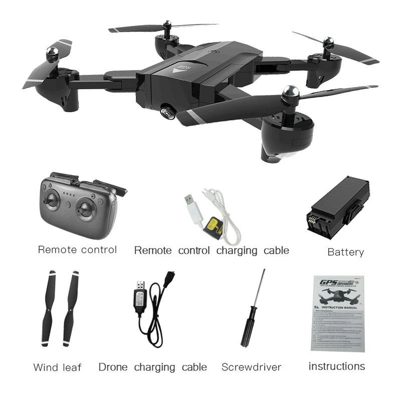SG900 S GPS WiFi 720P HD Wide Angle FPV Foldable RC Drone
