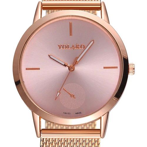 Yolako watch 2025 rose gold