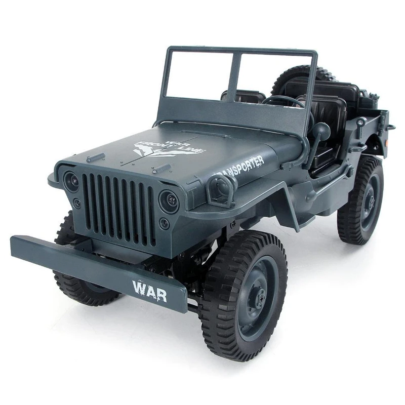 JJRC Q65 Transporter 6 2.4G 1 10 RC Car with Car Cloak RTR Navy Blue