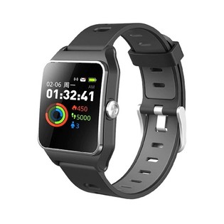 Makibes BR3 Smart Watch 1.3 Inch Built-in GPS Heart Rate Monitor Black