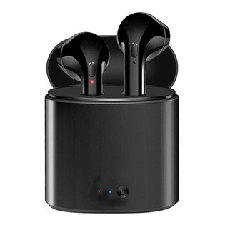 I7S Mini TWS Wireless Bluetooth Earbuds Black
