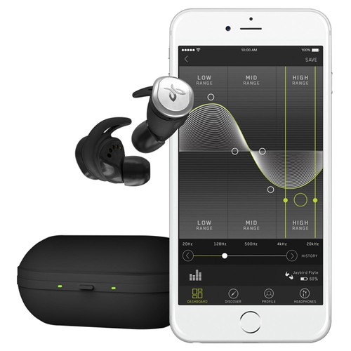 COOL　Jaybird RUN 完全ワイヤレスイヤホン ホワイト Logitech JAYBIRD RUN TWS Bluetooth Earbuds White