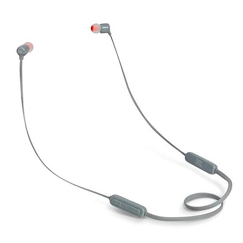 JBL T110BT In-Ear Wired Bluetooth Earphones Pure Bass Gray