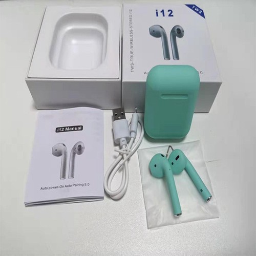 Bluetooth Headset I12 Blue Original Inpods 12 TWS Airpods I12 Pro